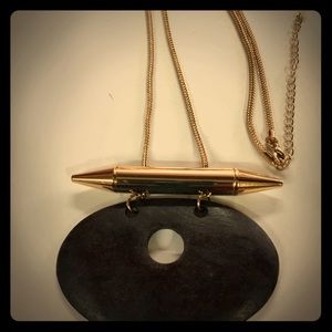 Mark. WOOD WORKS NECKLACE.